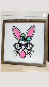 Bubblegum Bunny Frame