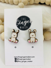 Load image into Gallery viewer, Wood Animal Studs - The Ginger Maker
